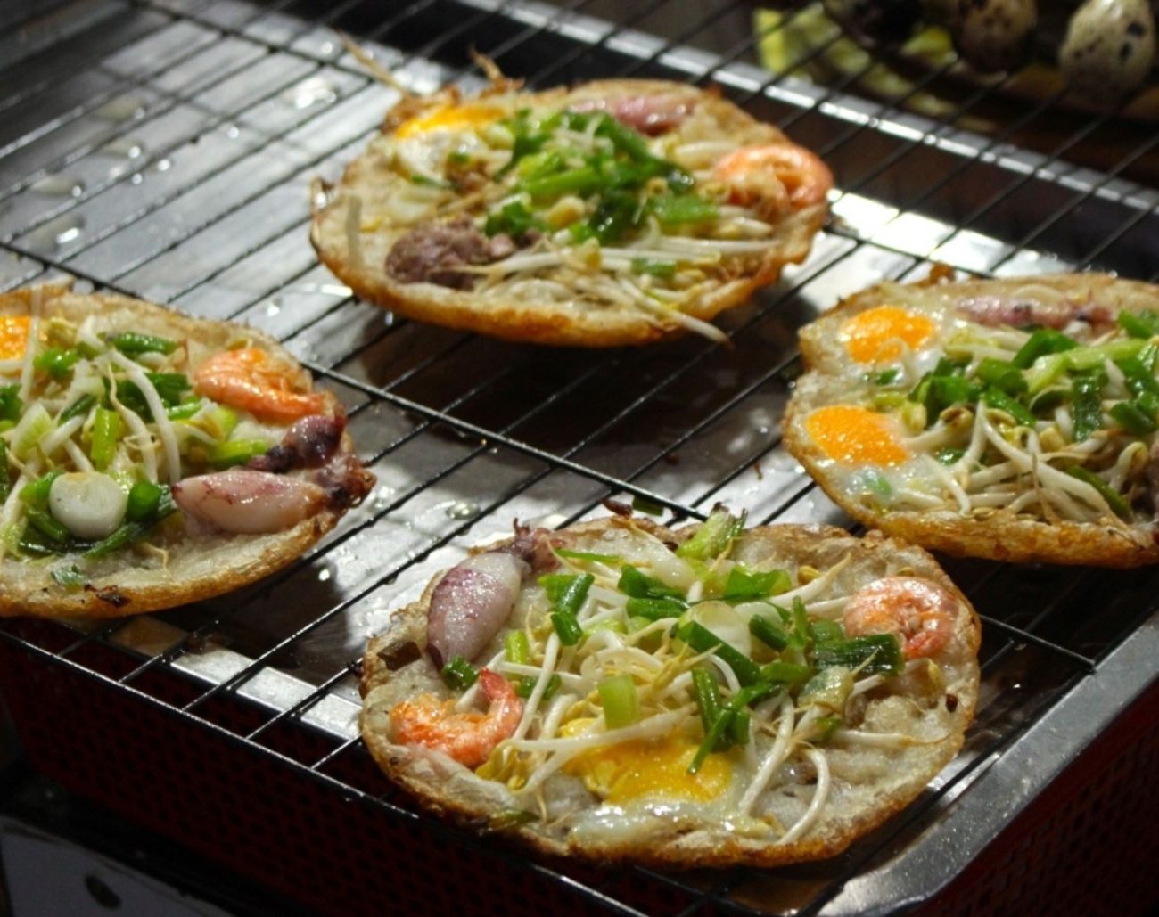 Quy trình đổ bánh xèo Mỹ Cang